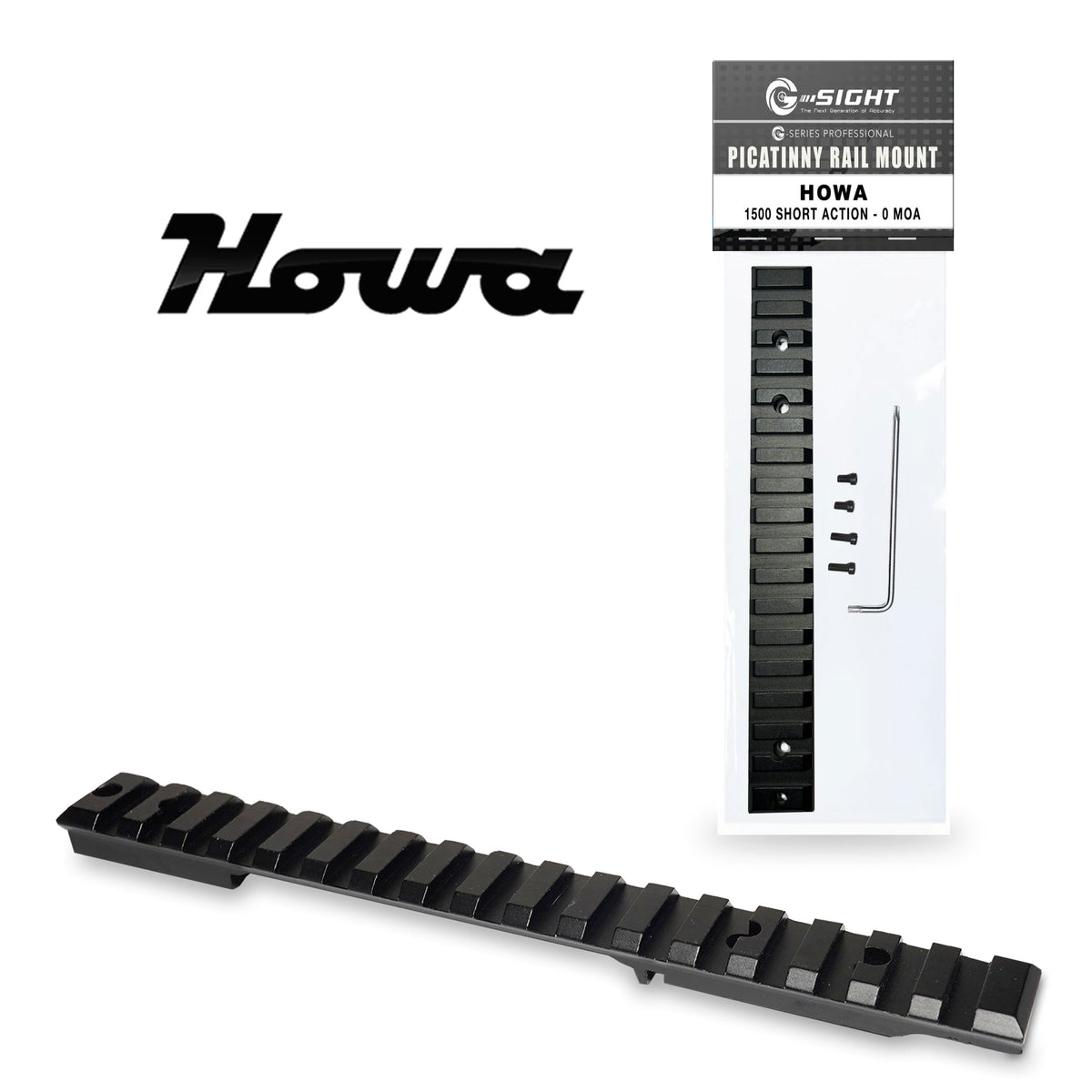 howa 1500 short action picatinny rail