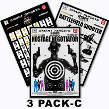 Load image into Gallery viewer, 3 PACK C - 11&quot; X 15&quot; TARGETS 130LB CARD