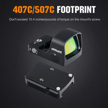 Load image into Gallery viewer, ohhunt® RD U2 3 MOA Micro Shake Awake Red Dot Sight