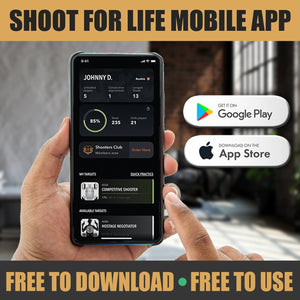 BACKYARD SHOOTER - Shoot For Life Mobile App Target - 111A