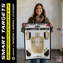 Load image into Gallery viewer, COMPETITIVE SHOOTER LARGE FORMAT PLASTIC TARGET