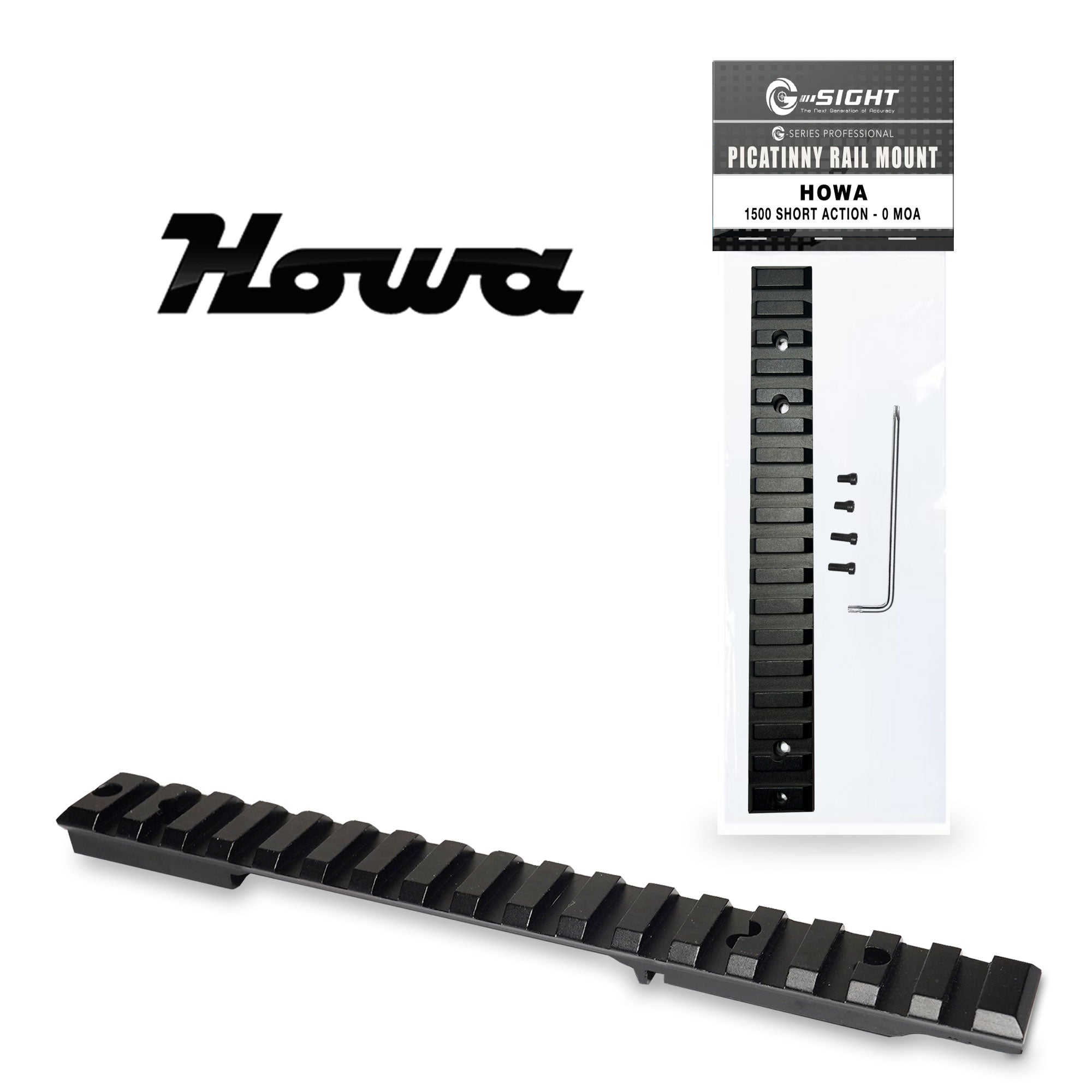 Picatinny Rail - HOWA 1500 SHORT ACTION – G-Sight