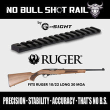 Load image into Gallery viewer, Picatinny Rail - RUGER 10/22 LONG 0 MOA