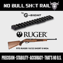 Load image into Gallery viewer, Picatinny Rail - RUGER 10/22 SHORT 0 MOA