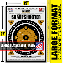 Load image into Gallery viewer, SHARPSHOOTER LARGE FORMAT PLASTIC TARGET