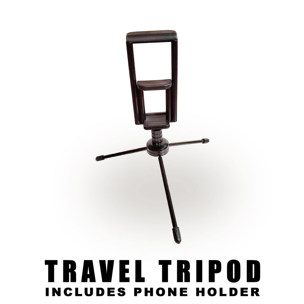 TRAVEL TRIPOD & PHONE HOLDER