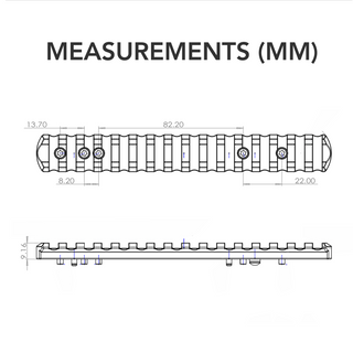 Tikka t3 diagram measurements